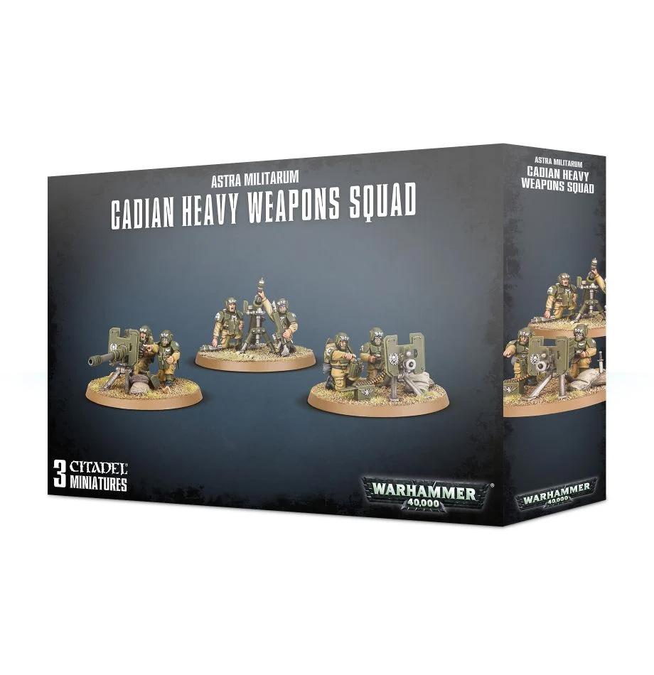 Astra Militarum Cadian Heavy Weapons Squad | Webway Games