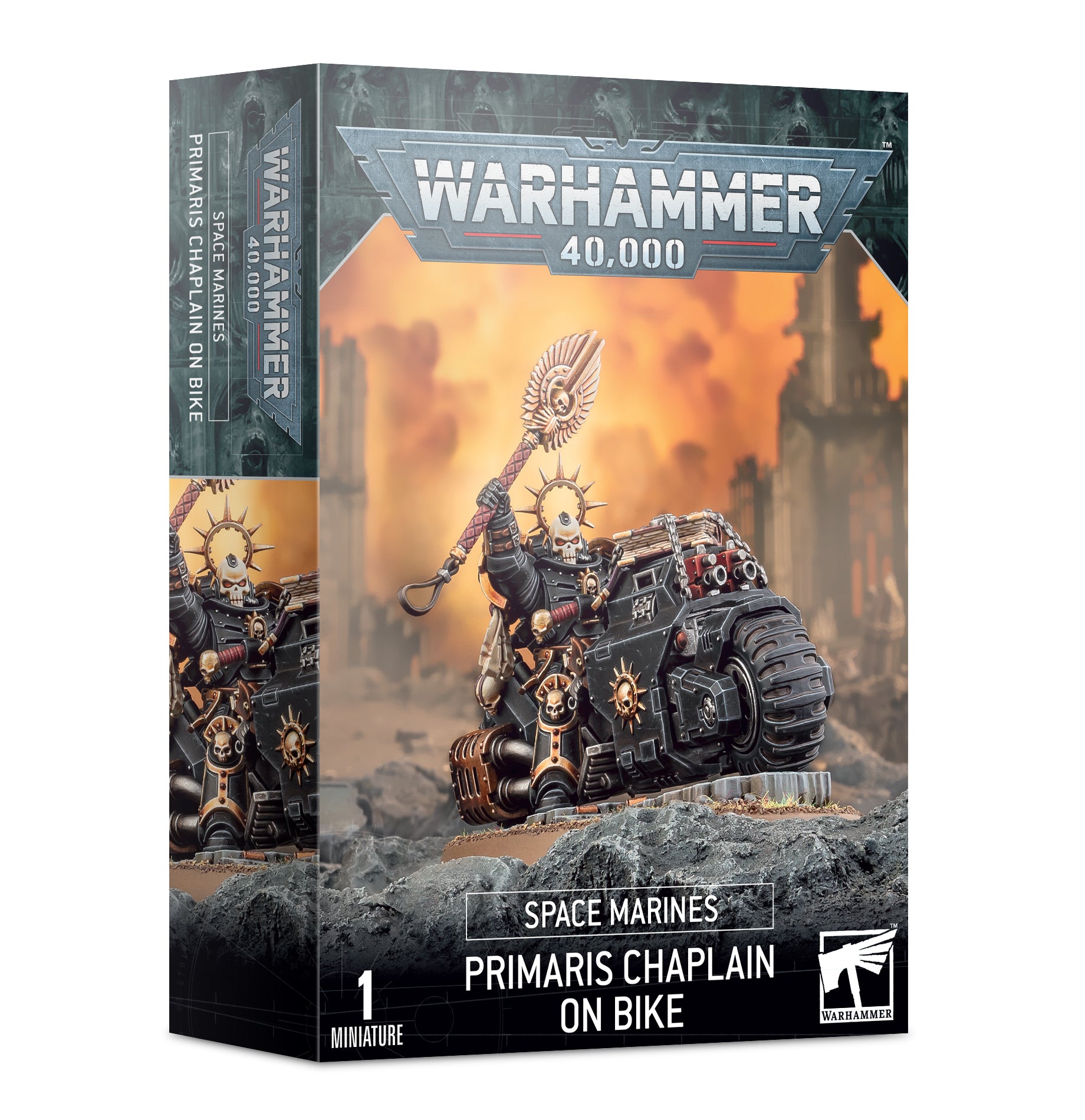 Space Marines Primaris Chaplain on Bike | Webway Games