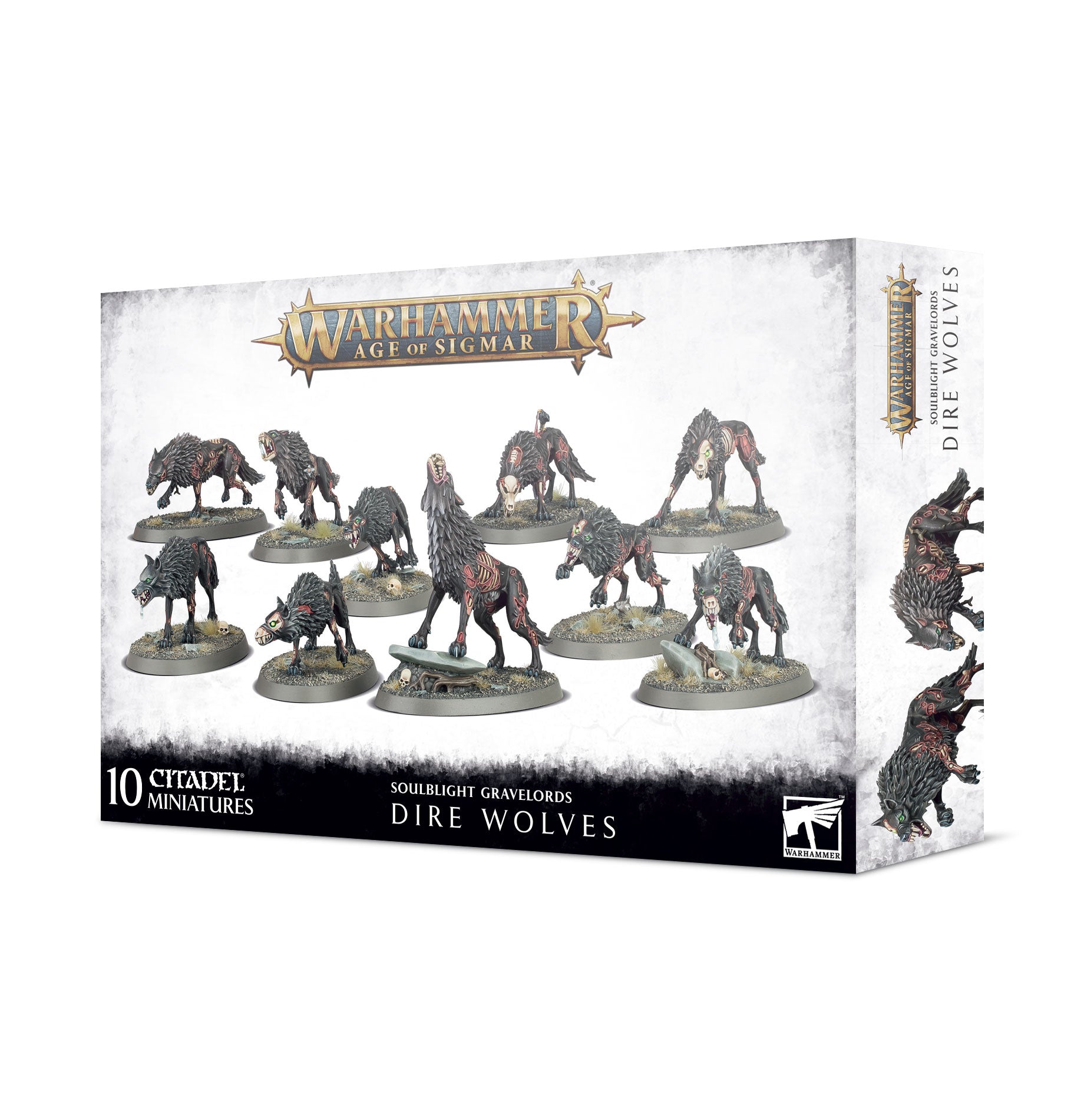 Soulblight Gravelords Dire Wolves | Webway Games