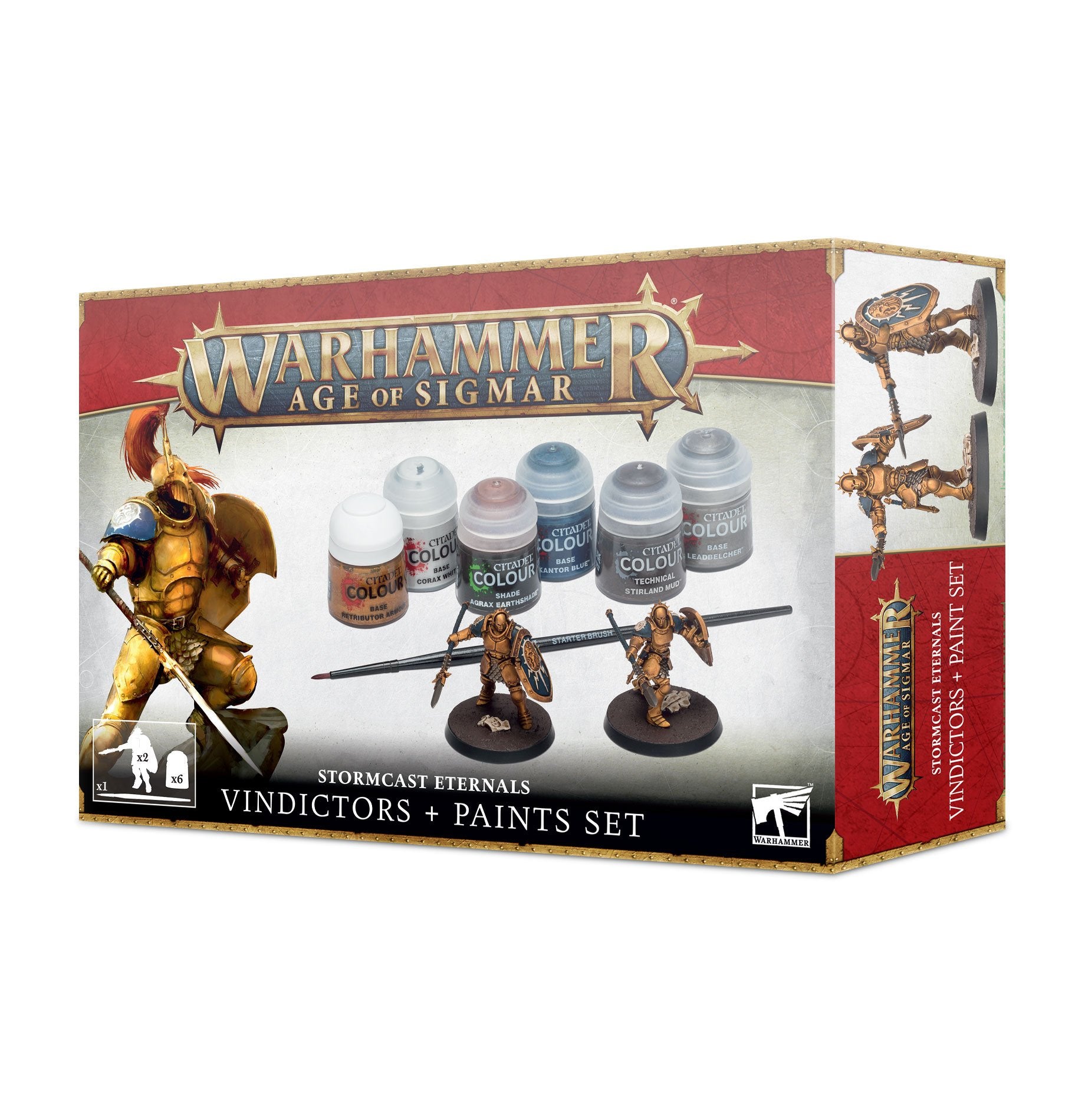 Warhammer Age of Sigmar Stormcast Eternals & Paint Set | Webway Games